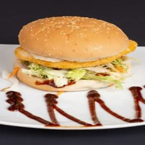 Fresh chicken burger served in North Lakes